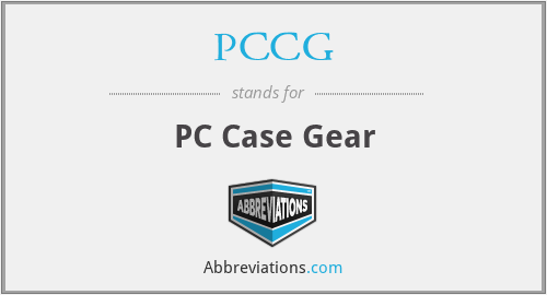 What does gear case stand for?